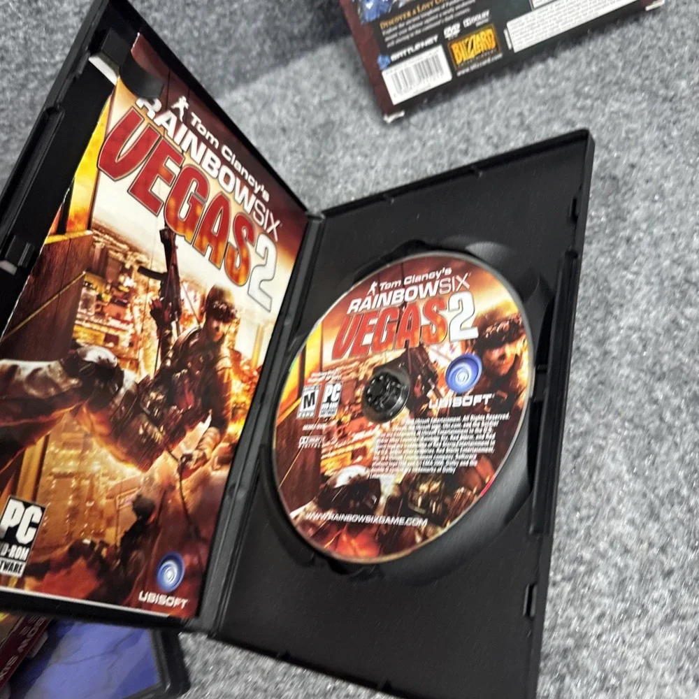 Pc Game Lot Of 3 Ninjago Rainbow Six Vegas 2 World Of Warcraft‎ Mists Pandaria